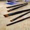 Royal & Langnickel® Essentials™ Acrylic Gold Taklon 5 Piece Angular Brush Set